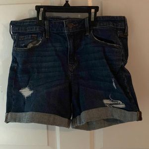 Medium Wash Shorts